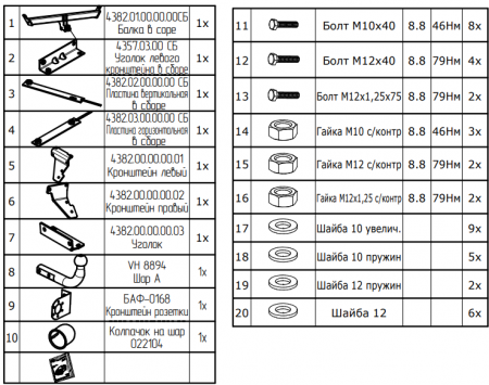 Фаркоп 4382-A Oris на Nissan Qashqai 2014-2021 без подрезки бампера. Тип шара: A. Нагрузки: 1800/100 кг., масса фаркопа 21 кг (без электрики в комплекте) от магазина ФаркопРос